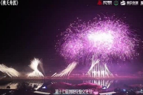 第17届浏阳花炮文化节开幕式烟花回顾！