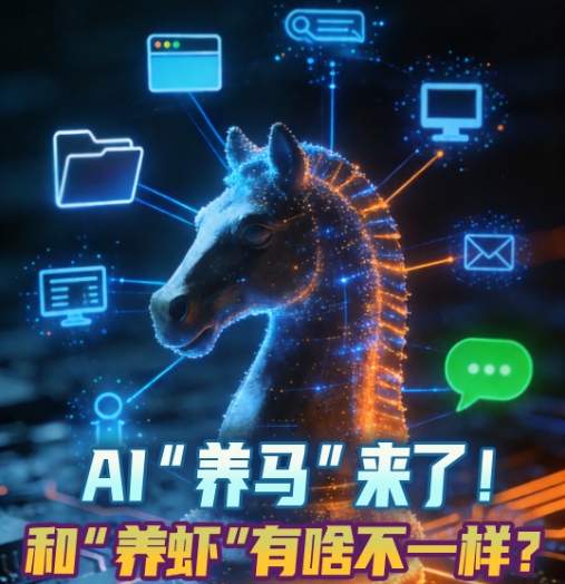AI“养马”来了，和“养虾”有啥不一样？
